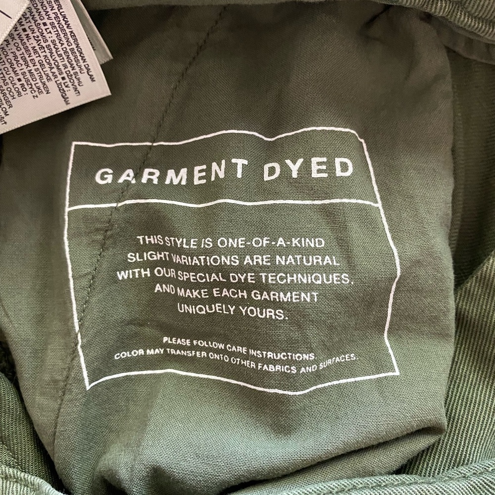 GAP Women’s Green Wide Leg Cargo Pants Size 14 Tall Streetwear - Picture 7 of 10